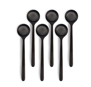 Cuchara de café plateada de 5ml Cuchara de té de acero inoxidable para restaurantes uso hecho a mano al mejor precio - Product Image 3