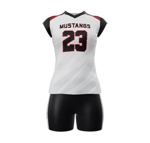 Tenues de volley-ball professionnelles à séchage rapide et respirantes, nouveau design, haute qualité, 100% polyester, couleur et logo personnalisés - Product Image 4