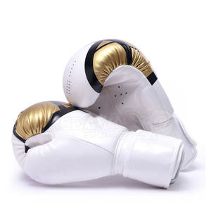 Guantes de boxeo de cuero artificial de alta calidad para la venta al por mayor de alta calidad guantes deportivos sintéticos guantes de boxeo de entrenamiento - Product Image 2