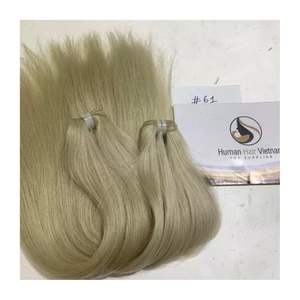 Cabello humano 100% natural vietnamita, máquina de doble trama, pelo de color claro, cutícula, 8-34 pulgadas, Original - Product Image 1