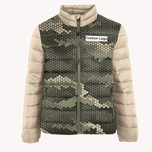 Cheaper Fashion Custom 100% Nylon Men <b>Puffer</b> <b>Jacket</b> Custom Winter <b>Puffer</b> Padded <b>Jackets</b> For Men - Product Image 5