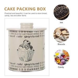 Elegante caja de pan de Metal Retro para cocina Soporte de almacenamiento de Pan grande Ideal para cafetería y restaurante en casa - Product Image 2