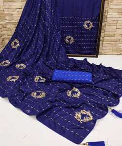 Art Soie Jacquard Saree avec Blouse Femmes Porter Dames Fête Festival Usage Quotidien Doux Coton Soie Sari En Gros Prix ApparelGarment - Product Image 2