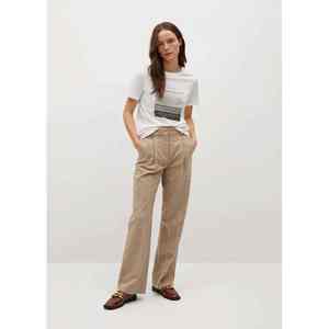 Camiseta Deportiva Extra Grande Personalizada para Mujer, Corte Holgado, Cuello Redondo de Algodón, Top Informal para Gimnasio y Calle - Product Image 5