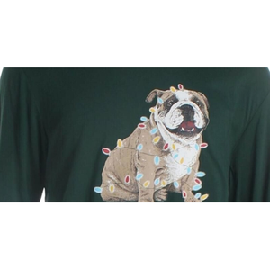 Camicia Casual da Uomo con Grafica, Collezione Club Room, Verde XX-Large, 100% Cotone Popeline, Colletto alla Coreana, Manica Corta per Estate Autunno - Product Image 3