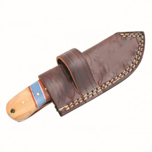 Cuchillo de caza de Damasco para exteriores, multifunción, hecho a mano, personalizado, con Funda de cuero, novedad - Product Image 6