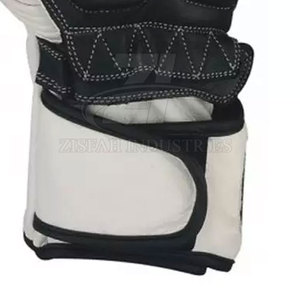 Guantes de moto de protección de mano de dedo completo de cuero suave Guantes de carreras de motos transpirables - Product Image 5