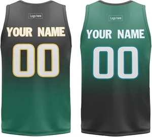 Maillots de basket-ball réversibles en gros pour jeunes et adultes, vêtements de sport personnalisés haute performance et respirants - Product Image 6