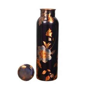 100% pur cuivre sans joint en cuivre ordinaire bouteille 500ml métal sport boisson et bouteille d'eau en acier inoxydable navire - Product Image 2