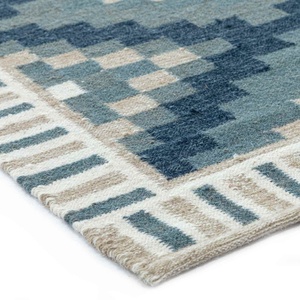 New Arrival 9x12 Navy Blue Oushak Rug Large Turkish Area Carpet <b>Fluffy</b> 3D Rectangle Hallway Carpet Model Number Room Rug - Product Image 1
