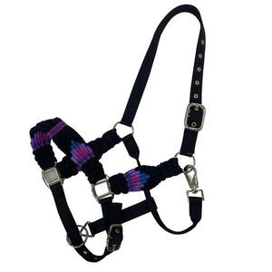 Licol de cheval équestre occidental de haute qualité en cuir véritable avec de belles sculptures pour l'équitation - Product Image 3