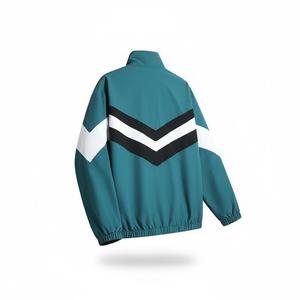 Chaqueta Cortavientos Impermeable y Cortavientos de Invierno para Hombre, Estilo Británico Informal, con Capucha y Parches, Ligera, OEM - Product Image 3