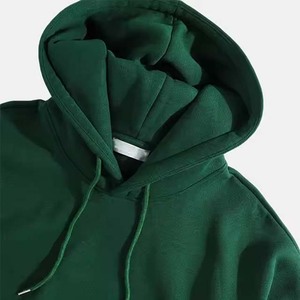 Custom Streetwear 100% Cotton Hoodie High Quality Heavyweight 400 420 450 500 600 Gsm Oversized <b>Cropped</b> Pullover Hoodie <b>Men</b> - Product Image 2