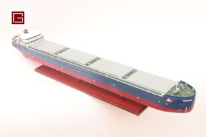 MOHICAN Maquette de bateau en bois fabriqué à la main Navire commercial pour affichage ou collection pour Noël - Product Image 3