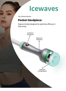 Appareil de cryothérapie micro-ondes pour le visage et le corps, traitement à basse température, équipement esthétique commercial - Product Image 6