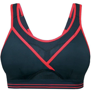 Mosaic Impex Custom Sports <b>Bra</b> for Women Soft Stretchy Breathable Sweat Wicking 2 Tones <b>Wide</b> <b>Straps</b> OEM Manufacturer - Product Image 5