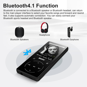Reproductor MP3 Bluetooth Ruizu D16 de 8GB con Pantalla Táctil Mini y Soporte para FLAC, WAV, WMA y APE - Product Image 5