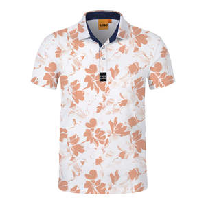 T-shirt à manches courtes col rond en tissu tissé doux de qualité supérieure pour homme - Product Image 2