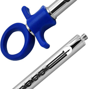 Seringue d'aspiration dentaire manuelle réutilisable en acier inoxydable avec poignée ergonomique pour la chirurgie dentaire et l'utilisation clinique - Product Image 4