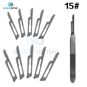 Ensembles de pièces personnalisées de poignées et lames de scalpel utilisent des instruments chirurgicaux par KAHLU ORTHOPEDIC - Product Image 4