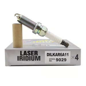 Bougies d'allumage laser de haute qualité DILKAR6A11 9029 22401-JA01B, double <span class=keywords><strong>iridium</strong></span>, pour <span class=keywords><strong>NGK</strong></span> Nissan Auto Bujia - Product Image 2