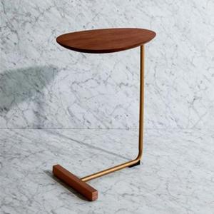 Atractiva mesa auxiliar de sofá de metal de calidad superior con un diseño elegante para una decoración de sala de estar moderna y clásica - Product Image 3