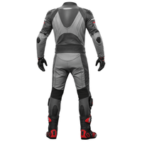 Mono de Motociclismo de Cuero Vacuno/Canguro MotoCP para Hombre, Traje de Carreras de Cuero para Motocicleta, Nivel de Protección CE 2, Todas las Tallas