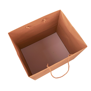 Bolsa de papel Kraft hecha en Italia, de alta calidad, 35x28x31, para la entrega de comida de La Havana, embalaje de regalo para tienda minorista de ropa - Product Image 3