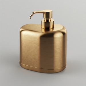 Dispensador de Jabón Decorativo de Acero Inoxidable y Mármol para Hogares de Lujo - Diseño Moderno Ecológico con Funcionalidad Duradera - Product Image 4