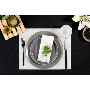 Paño de Mesa con Estampado Strauss Gris de 30x40cm, Toallitas Secas Suaves, 400 Piezas, B2B - Product Image 1