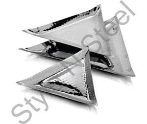 Plato triangular con mango de alambre Martillo de pared simple Hierro con acero inoxidable de color marrón oscuro a precio mayorista - Product Image 1