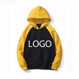 Pull-over unisexe uni surdimensionné pour hommes Vente en gros personnalisé de haute qualité au prix d'usine en stock - Product Image 2