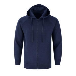 Sudaderas con capucha lisas de gran tamaño informales para hombre Logotipo personalizado Impresión personalizada Estilo hip hop Streetwear Hombro caído OEM 2026 - Product Image 3