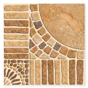 Hiện Đại Mộc mạc gốm gạch lát sàn Atlas 4 Brown 396x396 mét kích thước với 8 mét độ dày chất lượng tốt nhất từ Ấn Độ có tính năng Matt bề mặt - Product Image 1