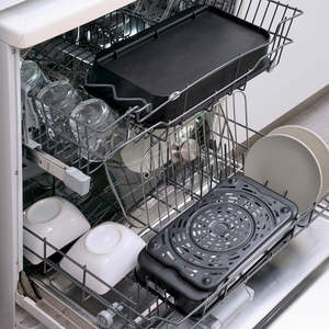 Friteuse à air InnovaGoods Fryinn 12-en-1 6000 Black Steel 3400 W 6 L avec grill, contrôle numérique, accessoires, livre de recettes, forme carrée - Product Image 5