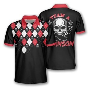 Camisetas de bolos personalizadas de la mejor calidad para hombre y mujer con diseños de equipos, nombres y logotipos personalizados fabricados a medida. - Product Image 1