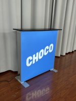 Compteur SEG Lightbox de 120mm d'impression personnalisée sans outil de configuration facile pour stand d'exposition