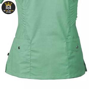 ชุดสครับสำหรับผู้หญิงชุดสครับสีทึบพร้อมกระเป๋าปากีสถาน - Product Image 5