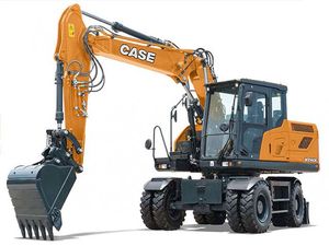 Used Case Wheeled Excavators efficient hydraulic <b>construction</b> equipment durable <b>machine</b> for roadwork lifting material handling - Product Image 4