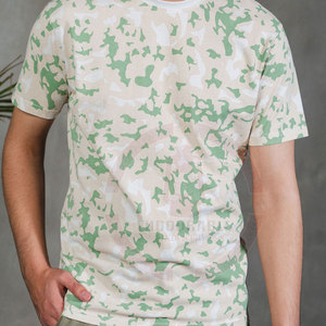 Nueva camiseta informal deportiva con estampado de gimnasio para hombre, ropa ajustada de bambú personalizada - Product Image 6