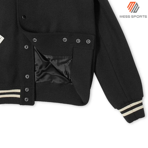 Wholesale MESS SPORTS Baseball Varsity <b>Jacket</b> Custom Wool <b>Jacket</b> <b>Man</b> Plus Size Winter Reversible Breathable - Product Image 5