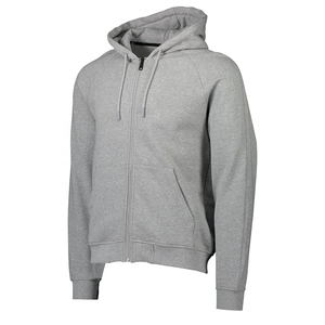 เสื้อฮู้ดออกกำลังกายผู้ชายขายส่ง สไตล์ Athleisure ซิปด้านหน้า ทรงปกติ ผ้าฝ้ายฟลีซ 100% เสื้อกันหนาวสำหรับออกกำลังกาย - Product Image 3