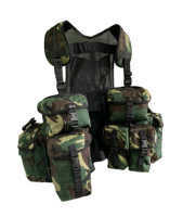 Gilet tactique multifonctionnel en polyester 1000D pour l'extérieur, randonnée, camouflage, protection, fabriqué au Vietnam