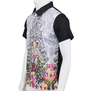 Vente en gros de chemises solides pour hommes tissu en toile respirante personnalisable de haute qualité à manches courtes léger pour l'extérieur - Product Image 2