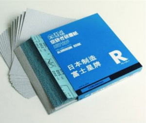 Disco de lijado de aleta de óxido de aluminio de 230-280mm/9*11 pulgadas de alta calidad, herramientas abrasivas impermeables, rollo de lijado manual OEM - Product Image 2