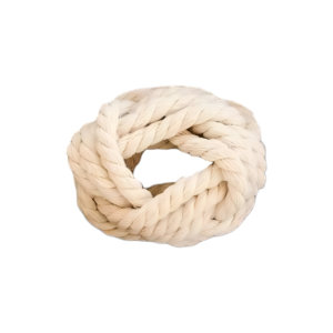 Wholesale Handmade Creative White Rope Woven Napkin <b>Ring</b> From <b>Indian</b> Exporter - Product Image 1
