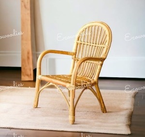 เก้าอี้พักผ่อนทรงกลมทำจากหวาย งานแฮนด์เมด สำหรับพักผ่อนที่บ้าน ร้านอาหาร คาเฟ่ พร้อมพนักพิงสูง เฟอร์นิเจอร์หวายสำหรับสวนกลางแจ้ง - Product Image 4