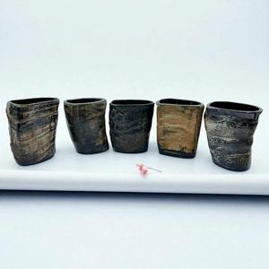 Eco-Friendly Polished Water Buffalo Horn <b>Cup</b> with Natural Shape and Feng Shui Design-High Quality - Product Image 2