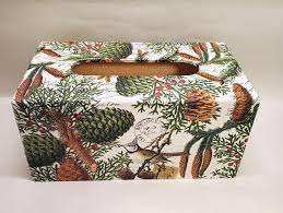 Caja de pañuelos de madera impresa de primera calidad para mesa y mostrador, caja de pañuelos de madera impresa ecológica para uso diario a precio económico. - Product Image 4