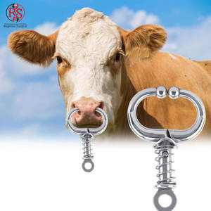 Sujetador de Toro de Acero Inoxidable de Alta Resistencia con Resorte para Cabestros de Ganado, Sujetador de Toro Veterinario con Resorte - Product Image 2